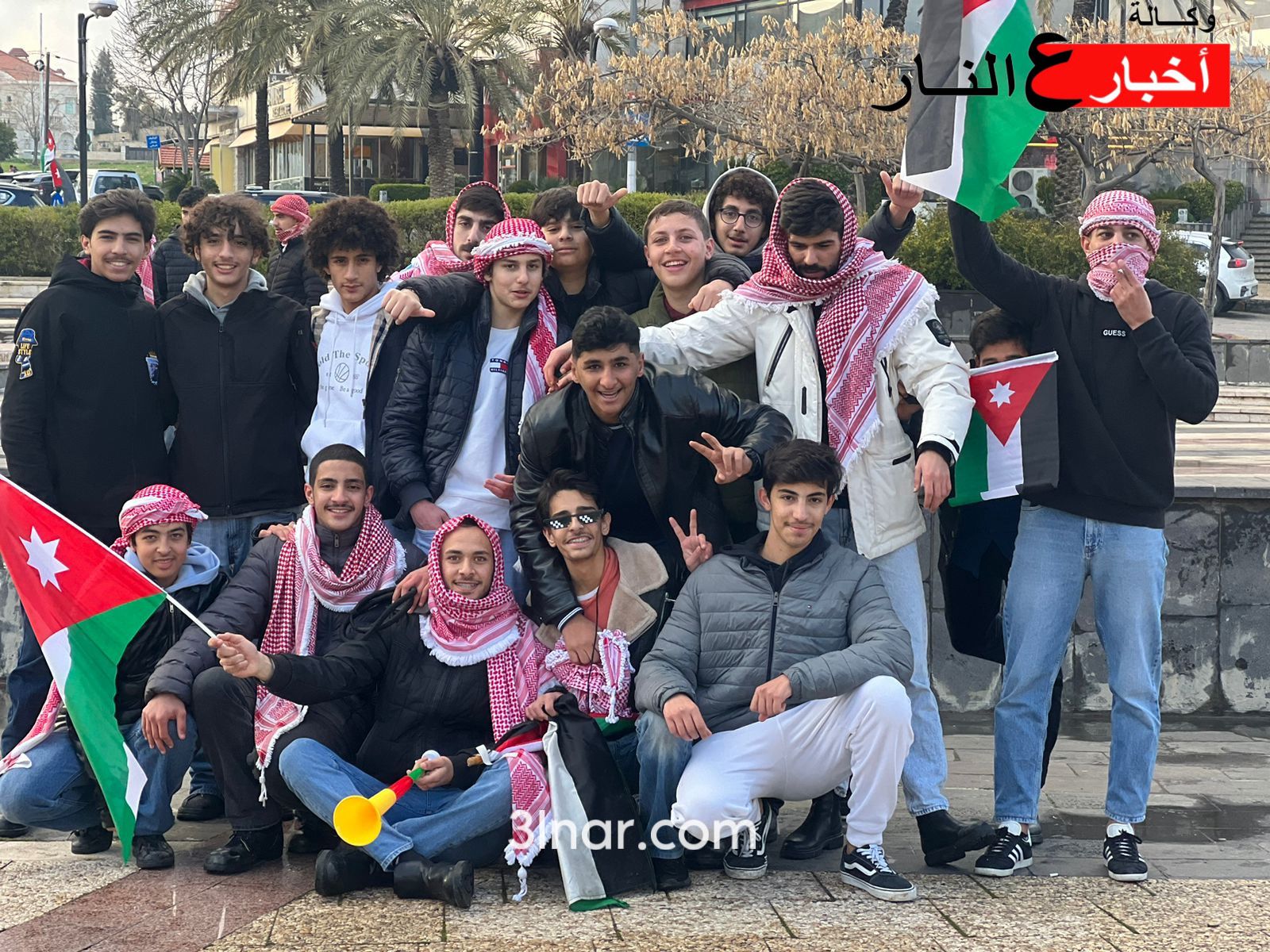 بالصور – احتفالات الأردنيين بفوز النشامى وتأهلهم الى نصف نهائي كأس آسيا
