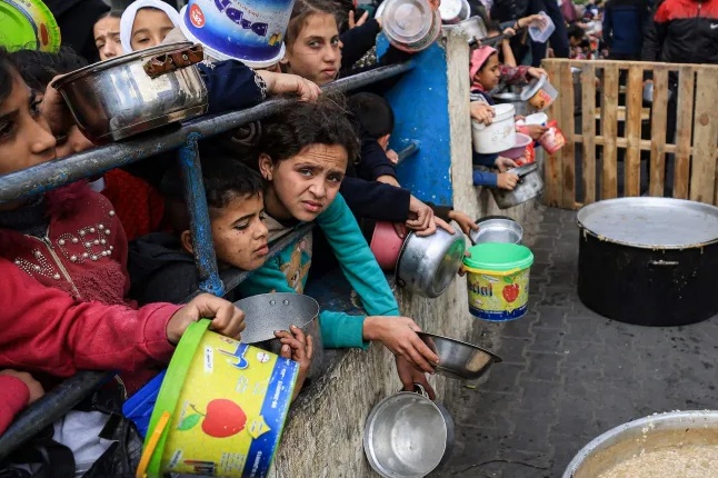 الصفدي لنظيره الفرنسي:لا يمكن إطعام غزة دون وقف العدوان