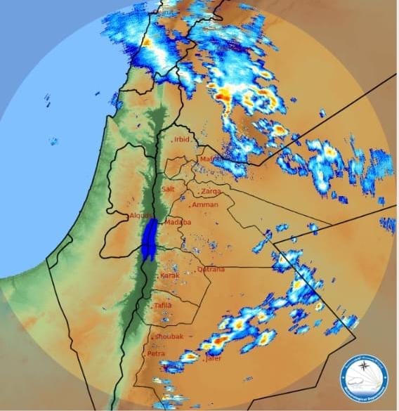 الأرصاد : أمطار غزيرة وبرق ورعد جنوب وشرق المملكة