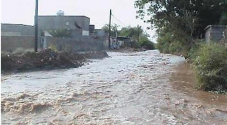 الأرصاد تدعو المواطنين في الأغوار الجنوبية إلى الابتعاد عن مجاري السيول