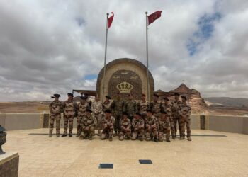إنطلاق فعاليات التمرين المشترك جبل 6 مع القوات الفرنسية