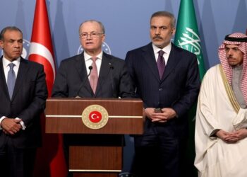 توضيح من الخارجية عن سبب غياب الصفدي عن المؤتمر الصحفي لمجموعة الاتصال الوزارية