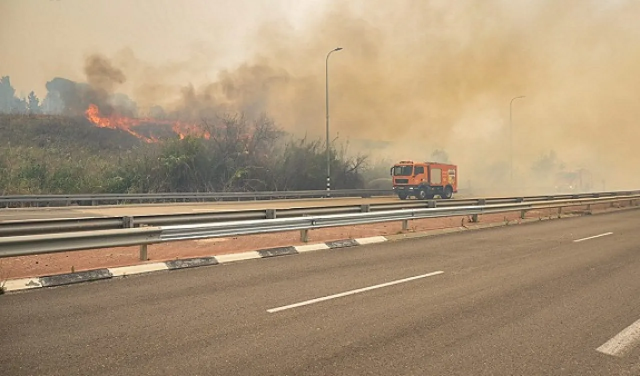 حريق ضخم بجبال القدس يثير هلع الإسرائيليين