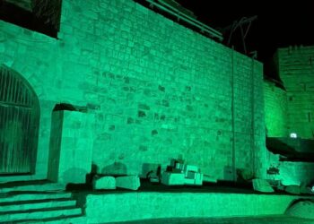 إضاءة المواقع الأثرية الجمعة باللون الأخضر احتفالًا بيوم التراث العالمي