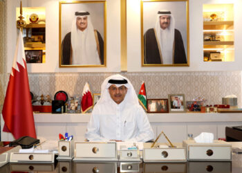 السفير القطري يهنئ بعيد استقلال المملكة