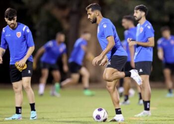 النشامى يبدأ تدريباته في الدمام استعدادًا لمباراتي عُمان والعراق