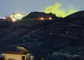 جيش الاحتلال يشن غارة جوية قرب القصر الرئاسي في دمشق