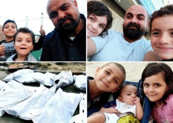 الدكتور حمدي النجار يلتحق بأطفاله الشهداء الـ9 في خان يونس