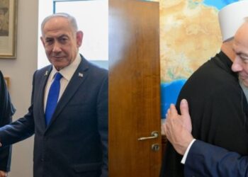 نتنياهو يلتقي طريف بالأحضان في أعقاب التوترات الأخيرة