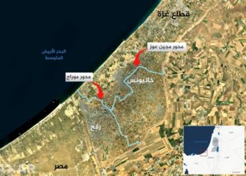 الجيش الإسرائيلي يشق محورا جديدا يقسم خان يونس