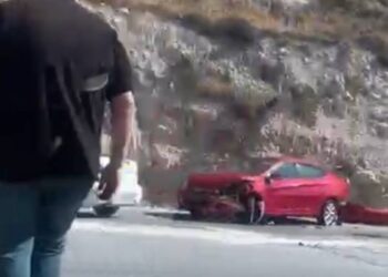 حادث سير مروع بين 10 مركبات في العاصمة عمان