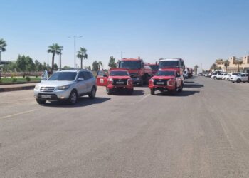 الأردن يواصل إغاثة سوريا في إخماد الحرائق