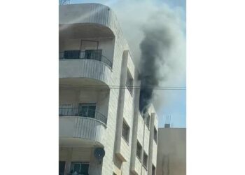 حريق يلتهم شقة سكنية في إربد ولا إصابات