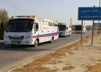 القوات المسلحة تجلي الدفعة التاسعة من أطفال غزة المرضى للعلاج في الأردن