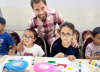 مؤسسة حرير تنفذ مبادرة “لوحة الأمل” في مركز التأهيل المجتمعي للمعوقين
