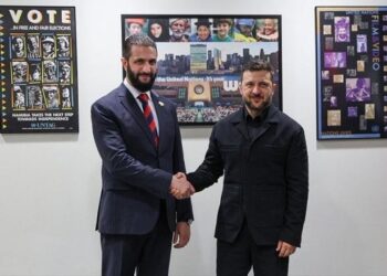 زيلينسكي يلتقي الشرع ويعلن استئناف العلاقات بين البلدين