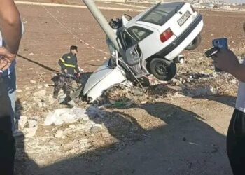 وفاة عشريني بتدهور مركبة واصطدامها على طريق حكما اربد