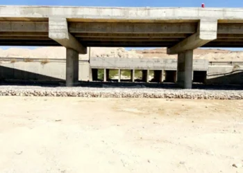 إكمال إنشاء الجسر الجديد رقم 9 في غور حديثة