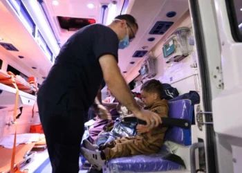 القوات المسلحة تقوم بإجلاء دفعة جديدة من أطفال غزة المرضى للعلاج في الأردن