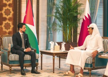 ولي العهد يؤكد لأمير قطر تضامن الأردن المطلق مع قطر في الحفاظ على أمنها