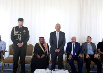 مندوبا عن الملك وولي العهد. العيسوي يعزي عشيرة النهار