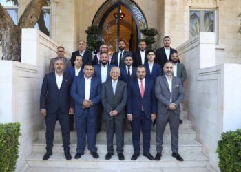 العيسوي يلتقي وفدا من أبناء عشيرة الغنيمات