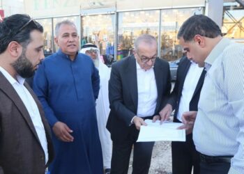 وزير الأشغال يتفقد الواقع المروري في منطقتي خريبة السوق والجويدة