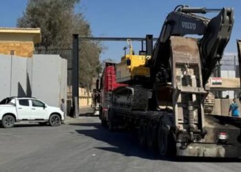 دخول معدات مصرية ثقيلة إضافية إلى قطاع غزة