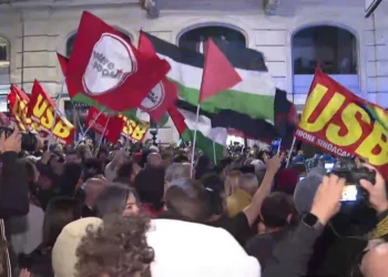 مظاهرات بمدن أوروبية وعربية تنديدا باعتراض إسرائيل أسطول الصمود