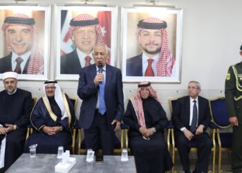 مندوبا عن الملك وولي العهد. العيسوي يعزي عشيرة المجالي