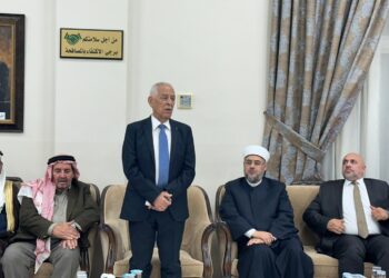 مندوبا عن الملك وولي العهد. العيسوي يعزي عشيرة أبو سليم