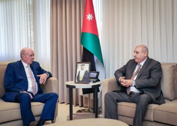 القاضي يلتقي رئيس الوزراء ورئيس مجلس الأعيان ورئيس المحكمة الدستورية