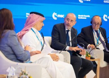 الصفدي يؤكد ضرورة تكاتف كل الجهود لوقف العدوان الإسرائيلي على غزة