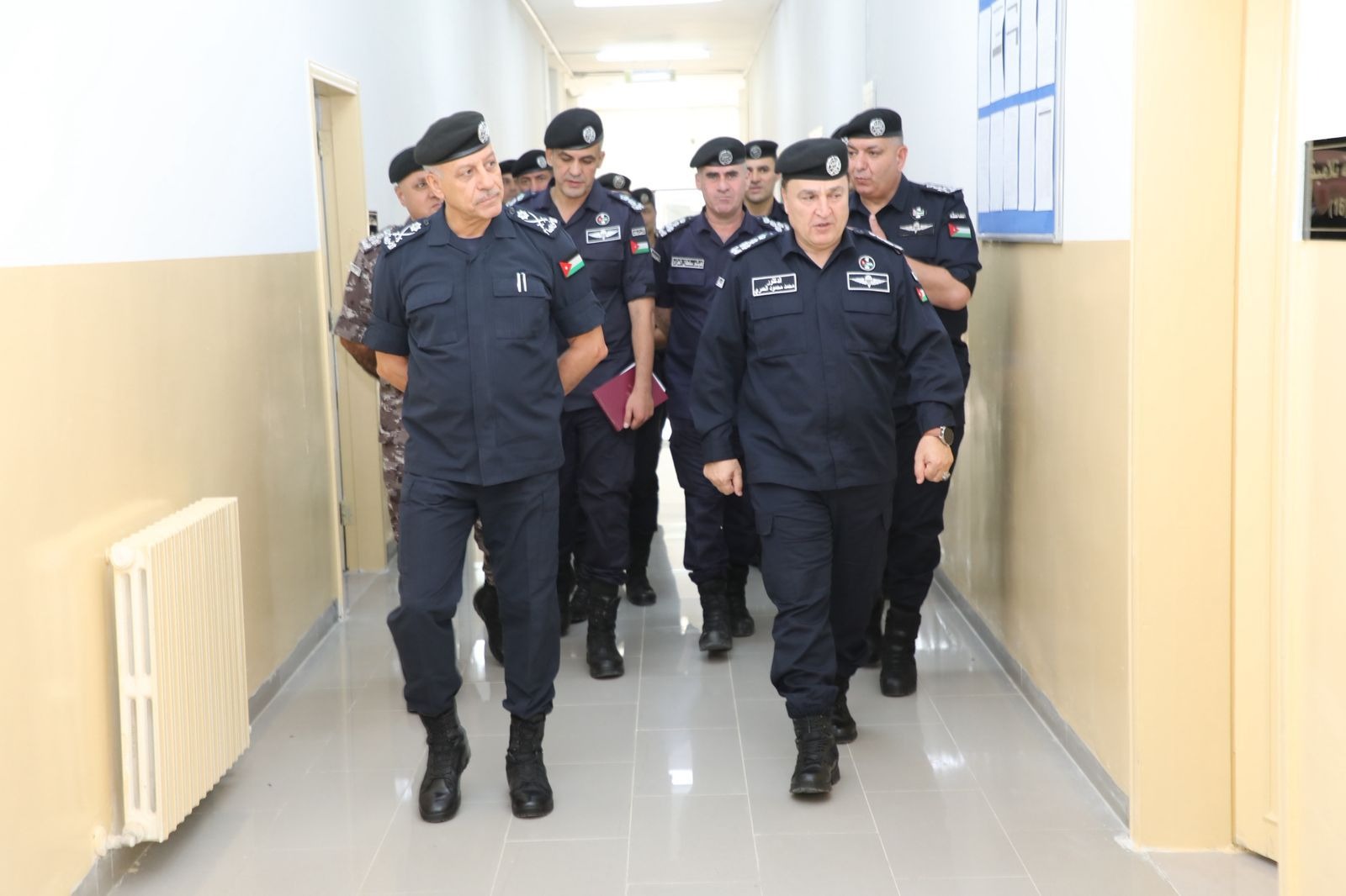 مدير الأمن العام يفتتح معهد إعداد وتأهيل الشرطة – سواقة