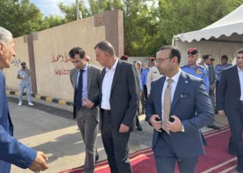 الفراية يفتتح غرفة عمليات الإدارة الحدودية في معبر وادي عربة
