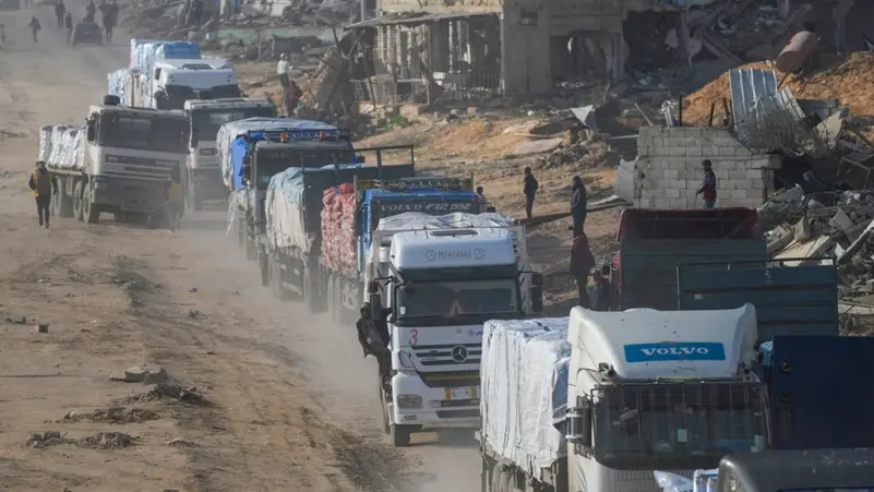 عراقيل إسرائيلية لإدخال المواد الإغاثية إلى غزة