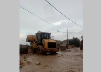 إعادة فتح طريق العدسية الشونة الشمالية جراء الأمطار