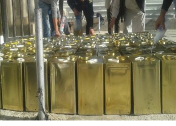شرطة جرش تضبط في عملية أمنية نوعية شبكة لغش زيت الزيتون