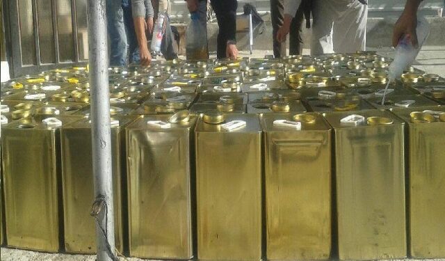 شرطة جرش تضبط في عملية أمنية نوعية شبكة لغش زيت الزيتون