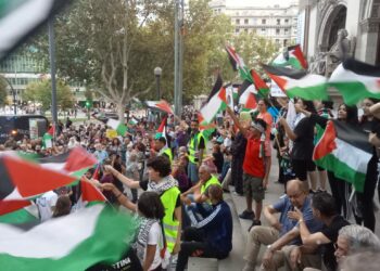 تظاهرات في أكثر من 40 مدينة إسبانية تضامنا مع الشعب الفلسطيني