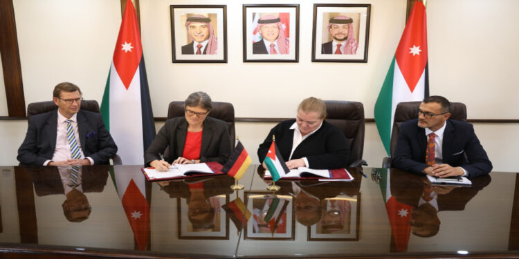 اتفاقية أردنية ألمانية بـ75 مليون يورو لبرنامج “التحديث من أجل النمو”