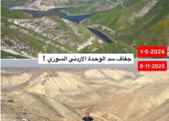 أردنيون يطالبون بصلاة استسقاء جديدة كل جمعة بعد جفاف سد الوحدة