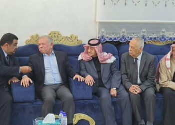الملك يعزي بوفاة الشيخ جمال حديثة الخريشا