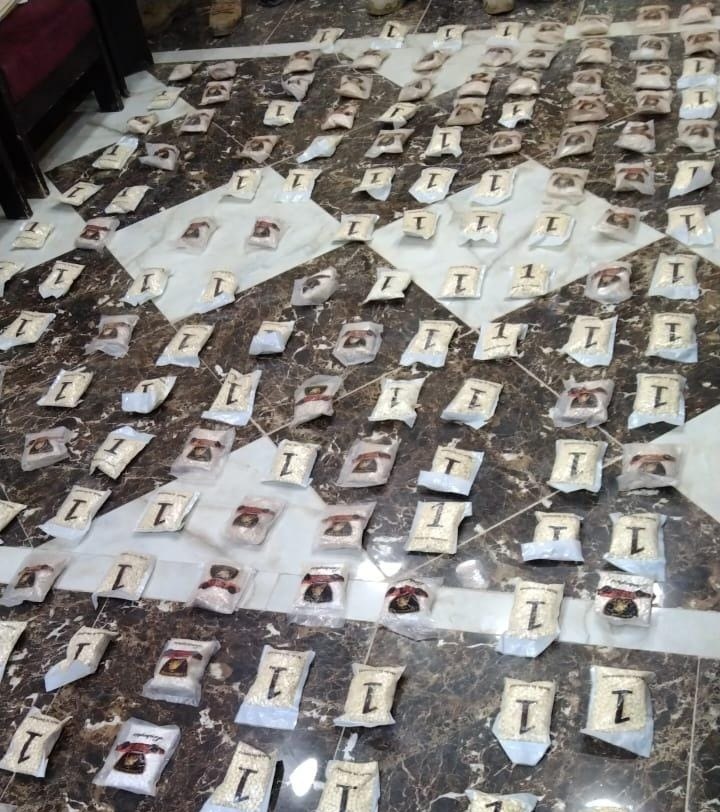 المنطقة العسكرية الشرقية تحبط محاولة تهريب مواد مخدرة بواسطة بالونات