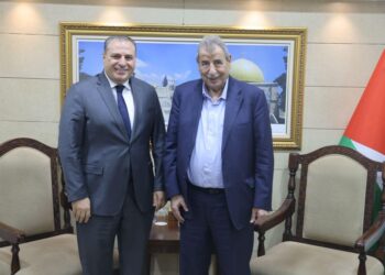 خوري يبحث مع السفير الأردني ترتيبات عيد الميلاد في الأراضي المقدسة