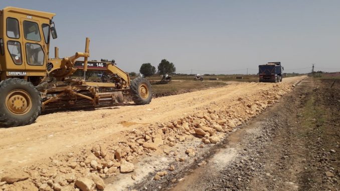 تعبيد طرق في بني عبيد بكلفة 180 ألف دينار