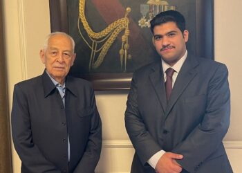 آل خطاب يلتقي رئيس الديوان الملكي الهاشمي العامر