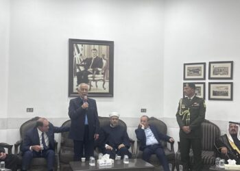 مندوبا عن الملك وولي العهد. العيسوي يعزي آل الملقي والجندي