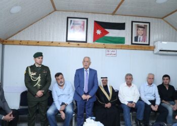 مندوبا عن الملك وولي العهد. العيسوي يعزي عشائر الظهراوي وحداد والخراشقة والمحمد وأبو جبارة