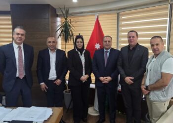 سفير المملكة الأردنية الهاشمية في فلسطين يستقبل المتحدث الرسمي باسم حركة التحرير الوطني الفلسطيني